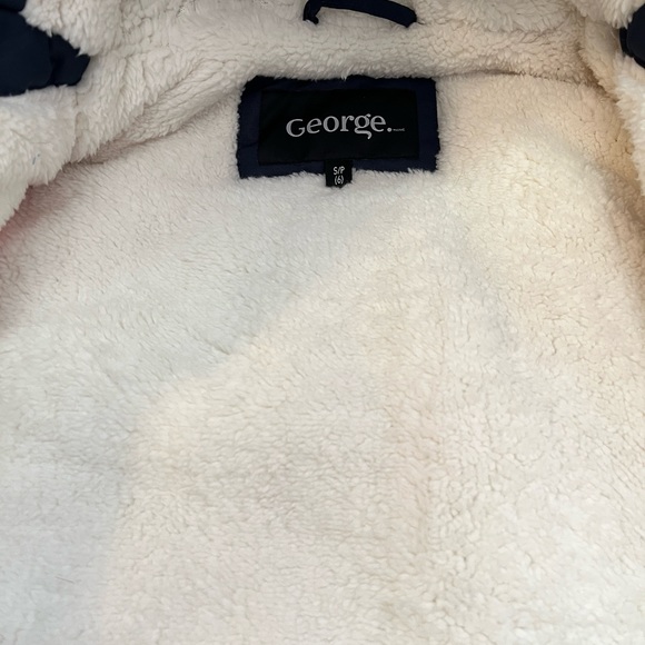 New George Boy jacket parka with faux fur hood - Picture 4 of 5